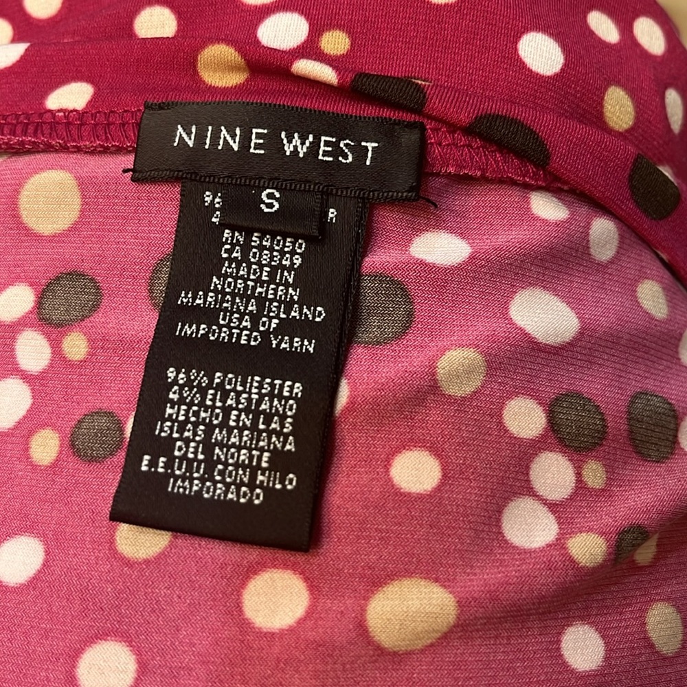 Nine West Raspberry Top, Size S, Good Condition. - image 5
